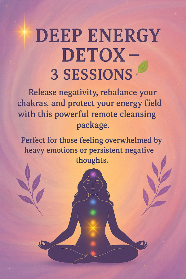 🌿✨ Deep Energy Detox: Cleanse Negativity & Restore Inner Peace ✨🌿