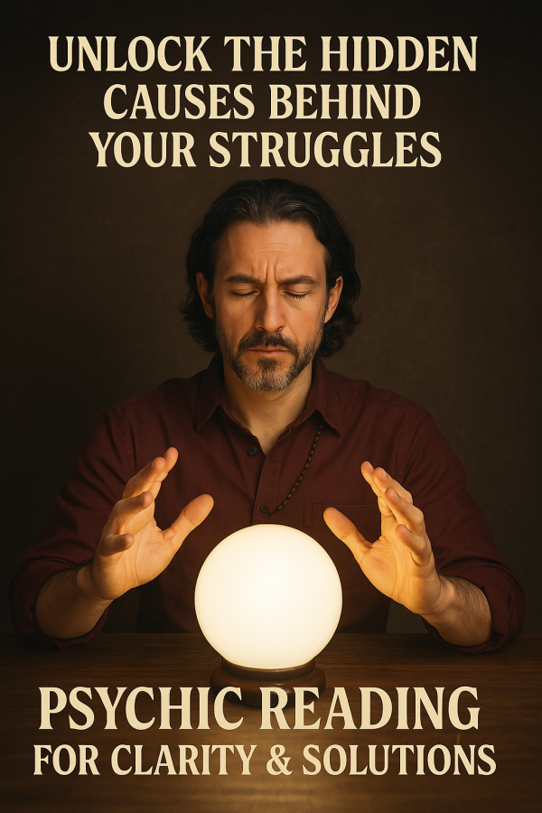 🔮✨ Unlock the Hidden Causes Behind Your Struggles — Psychic Reading for Clarity & Solutions 🌙💫